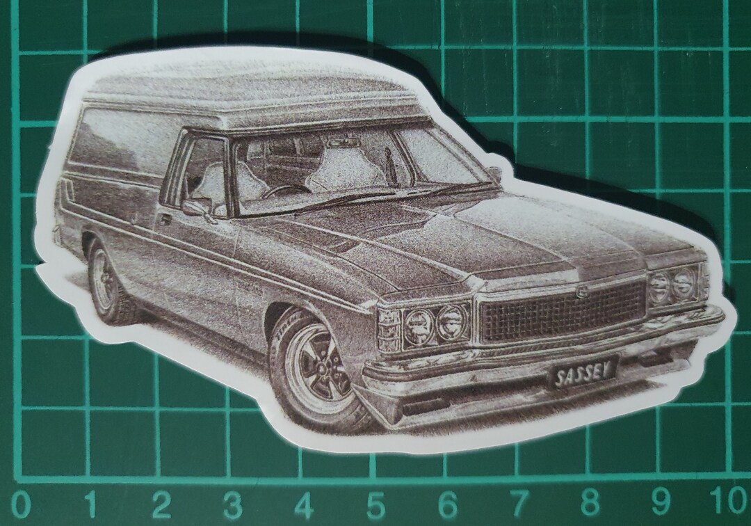 1978 Holden HZ Sandman Panelvan 10cm X 6cm Die Cut Vinyl Sticker - Etsy