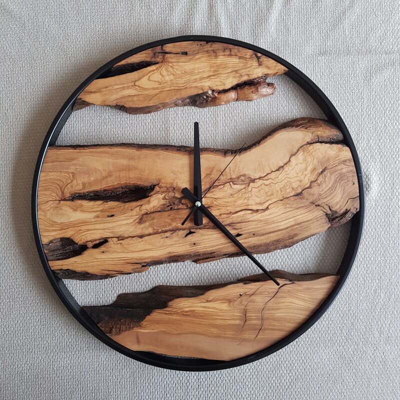 Rustic Wall Clock - Etsy