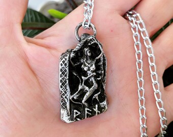Ràn Gooddess, pendant with a chain, handmade