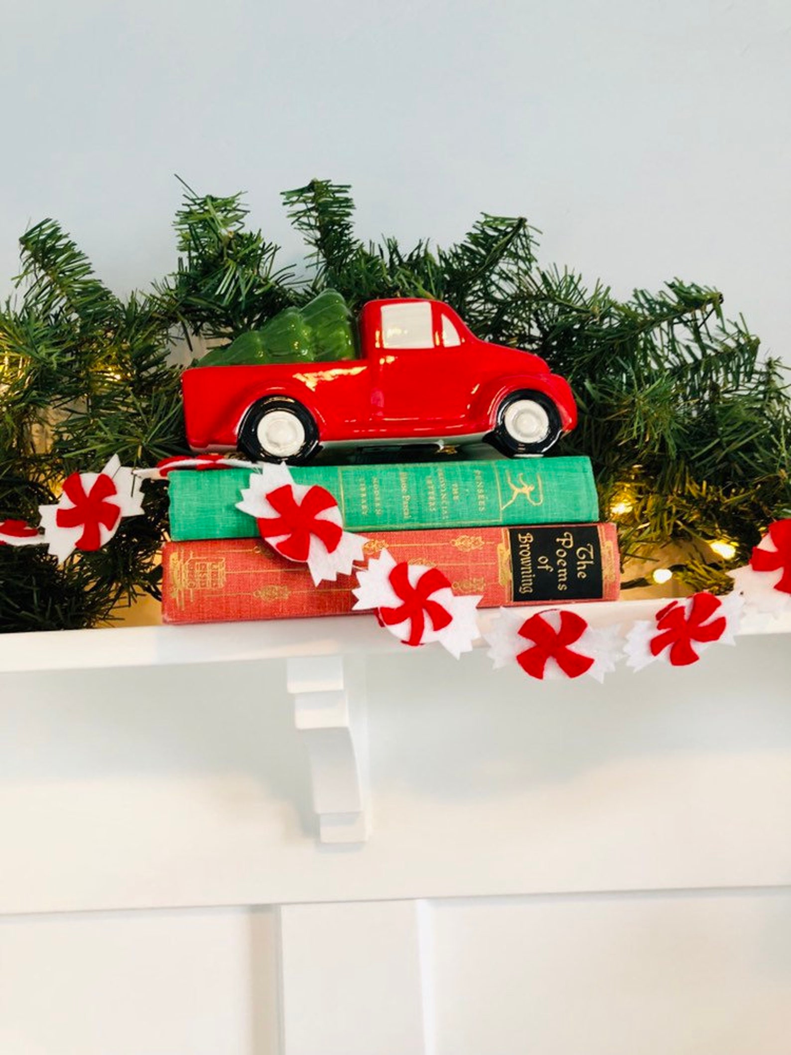 Peppermint Candy Garland Etsy