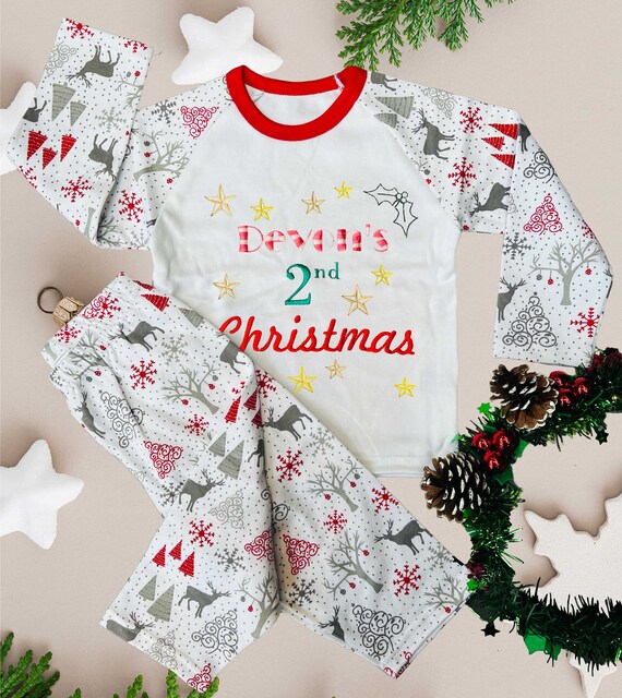Reindeer christmas pyjamas sale