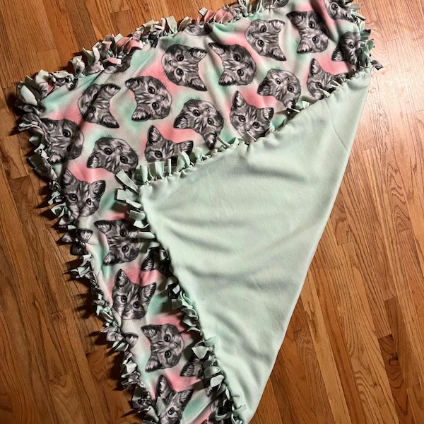 Tie Blanket Etsy