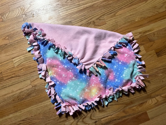 Handmade Fleece Tie Blanket Etsy