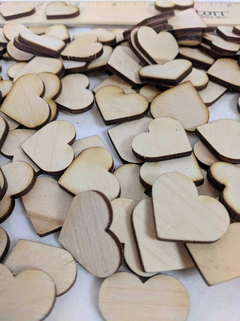16+ Wooden Hearts For Crafting