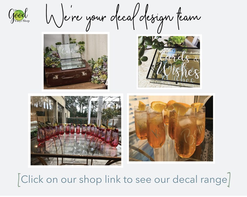 Custom Removable Vinyl Decals Words for Walls Wall Sign Etsy