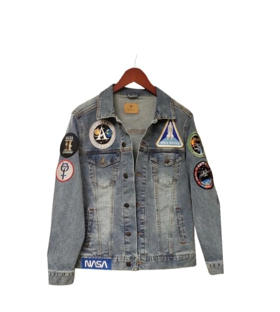 NASA Program 8 Patch Denim Jacket