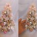 Dollhouse Miniature Christmas Pink Tree Light Up - Etsy