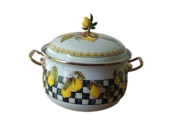 Stunning design Enamel  Pot , Enamel Pot , Casserole,Yogurt Pot