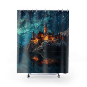 Magic Castle Wizards ThemedShower Curtain