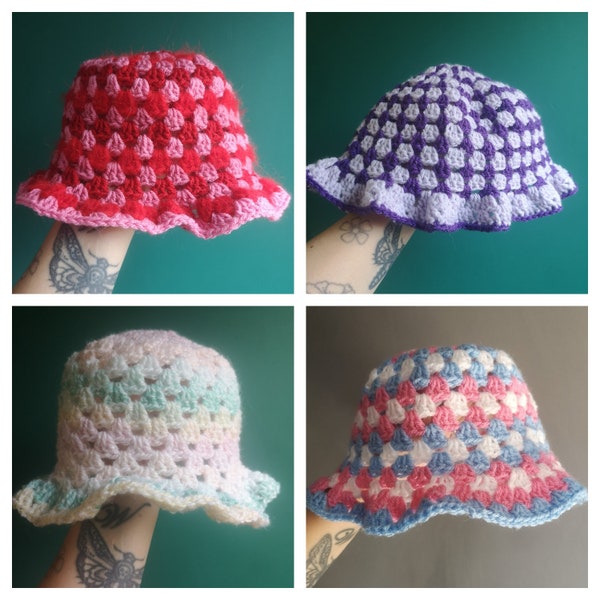 Stitch Bucket Hat Etsy UK