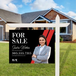 Custom Real Estate Yard Sign | 24
