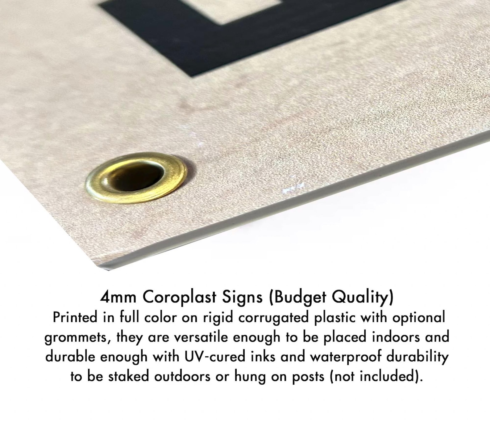 Modern Minimalist Real Estate Yard Sign | 24x18in | Customizable 'for ...