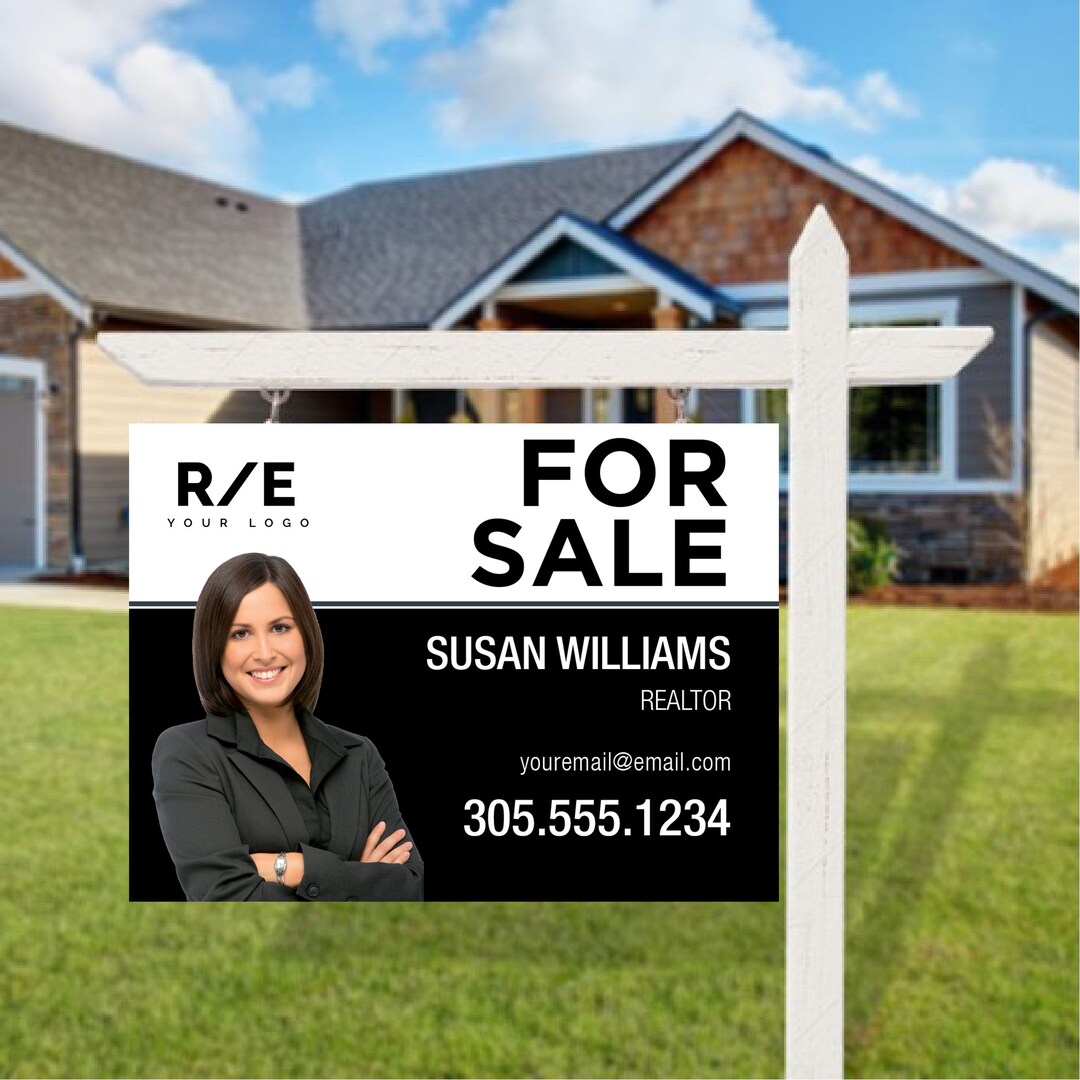 Custom Real Estate Yard Sign | 24