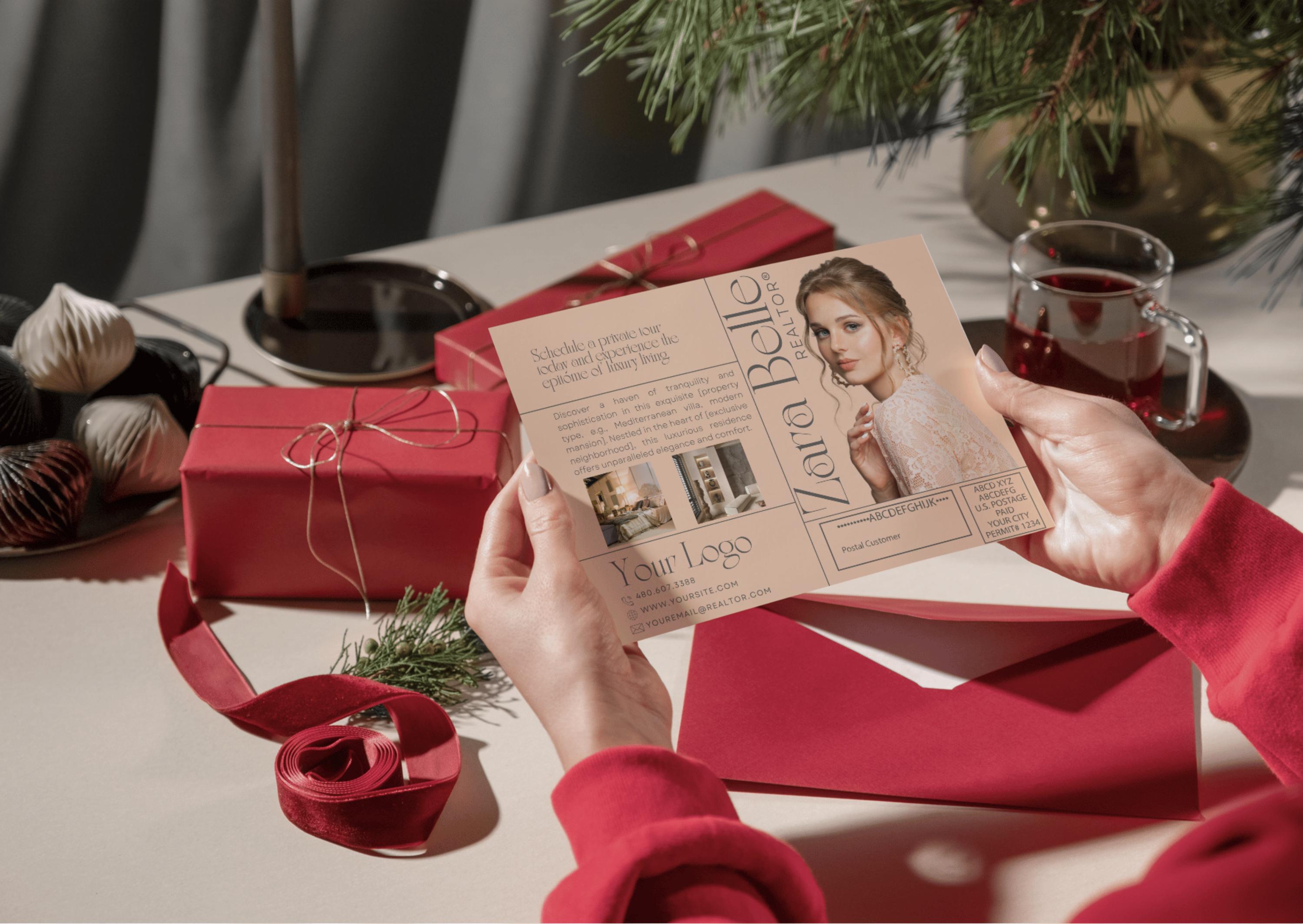 Postcards Exp Luxury Real Estate Postcard Template | Experience Extraordinary Living ...
