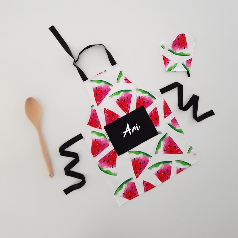 children/'s gift toddler apron Personalised kids apron adult cooking apron baking apron children/'s apron adult apron unisex kids apron
