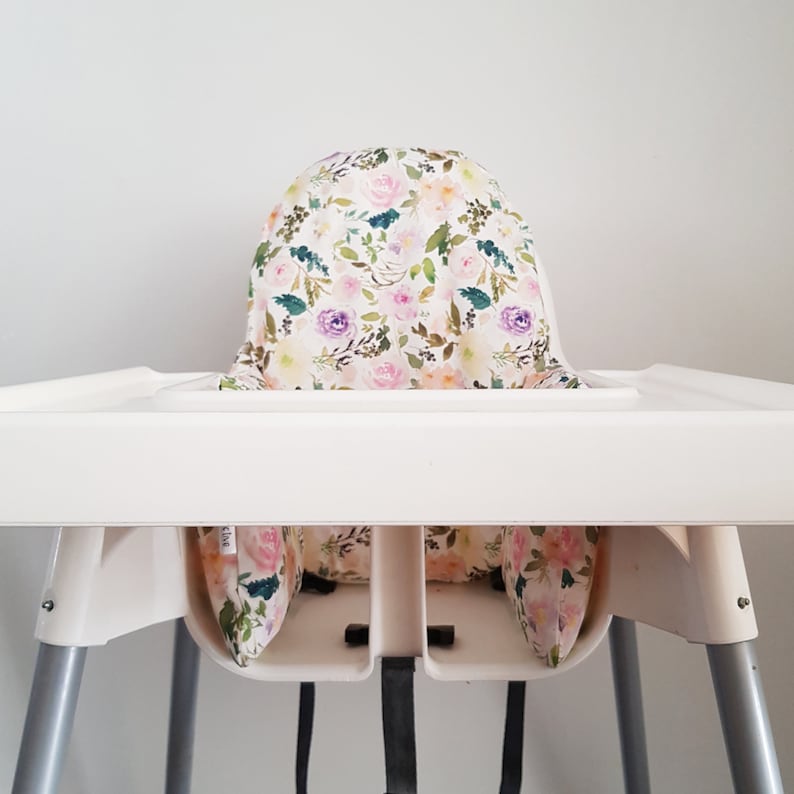 High chair cover Ikea high chair cushion cover Antilop high Etsy