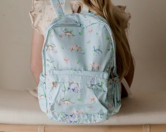 Kids backpack, kids bag, dinosaur backpack, childrens backpack, childrens bag, small backpack, small bag, daycare backpack, daycare bag