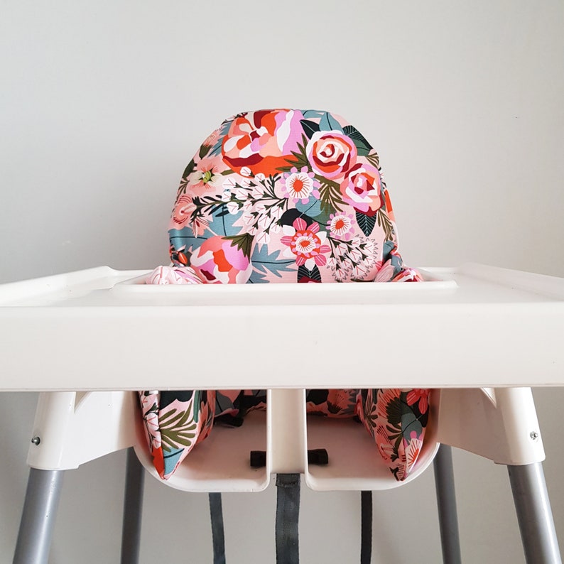 High chair cover Ikea high chair cushion cover Antilop high Etsy