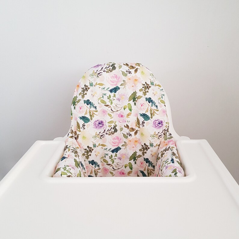 High Chair Cover Ikea High Chair Cushion Cover Antilop High Etsy