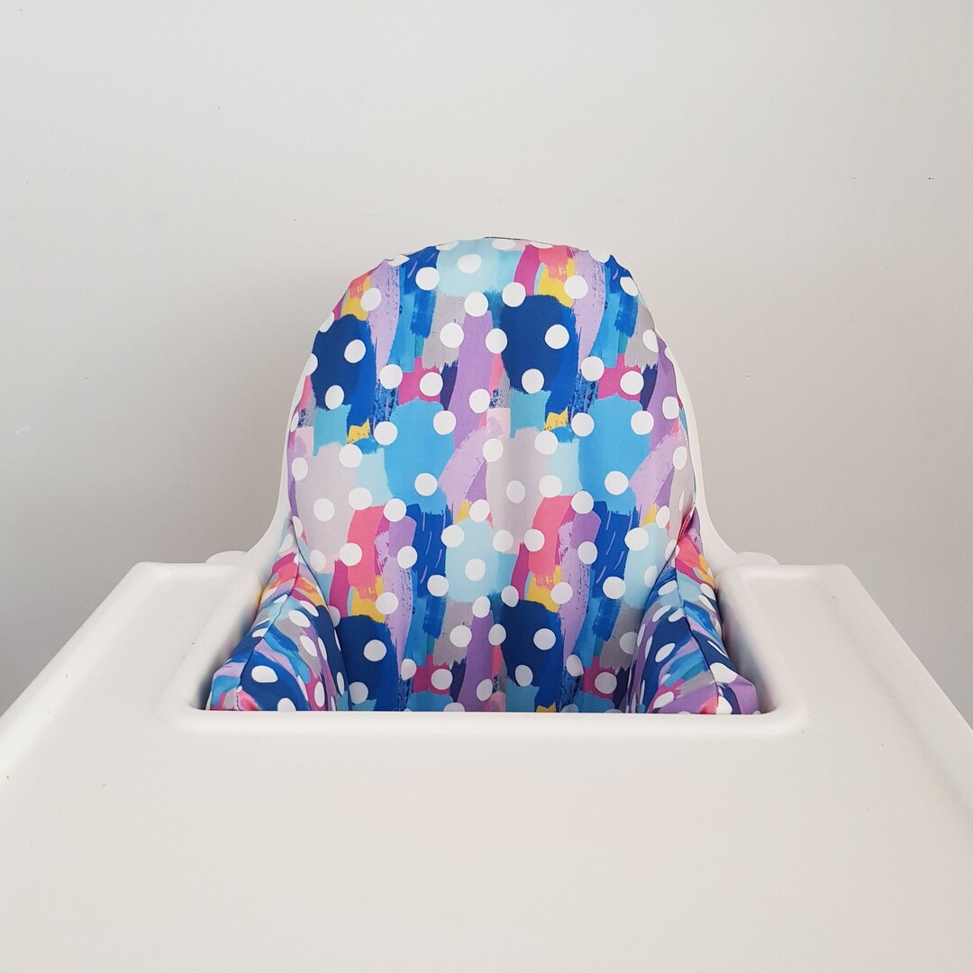 High Chair Cover Ikea High Chair Cushion Cover Antilop High Etsy