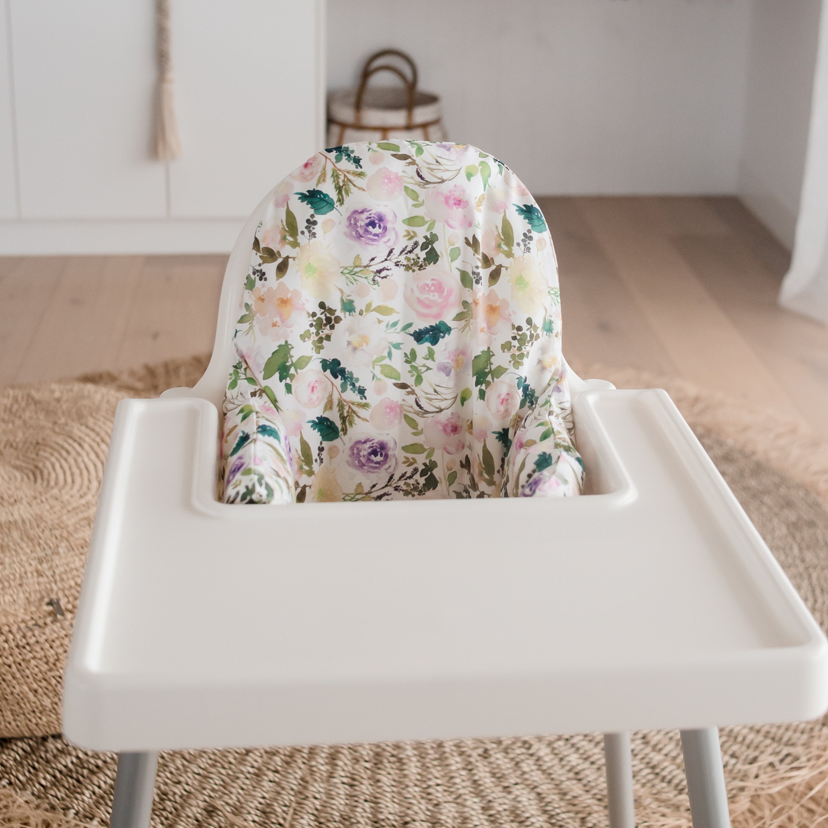 High Chair Cover Ikea High Chair Cushion Cover Antilop High Etsy