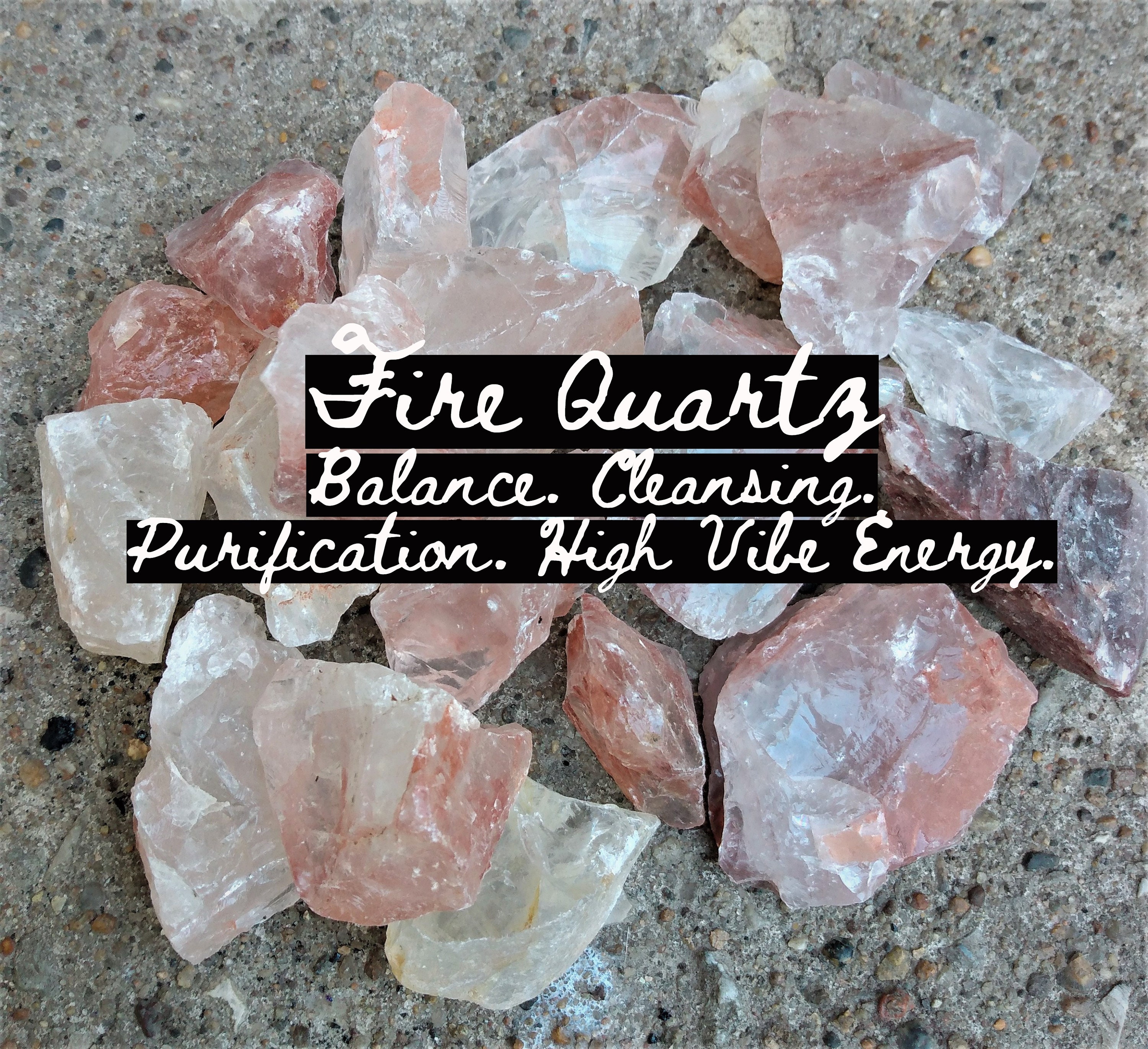 Fire Quartz / Rough Fire Quartz / Natural Fire Quartz / Raw Etsy
