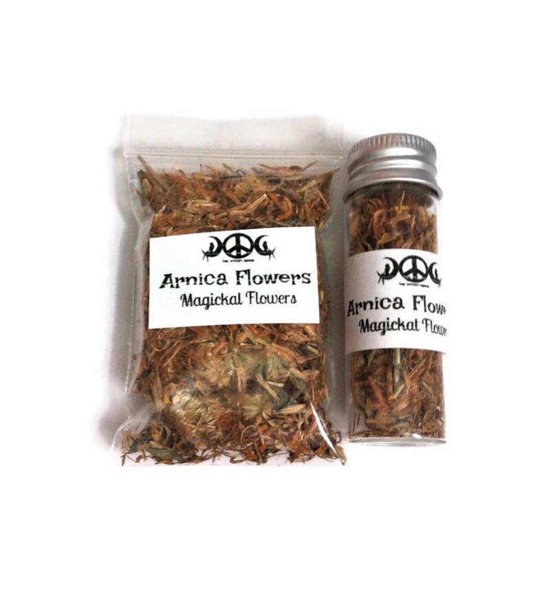 Arnica Flowers / Dried Arnica / Organic Arnica / Magickal Etsy