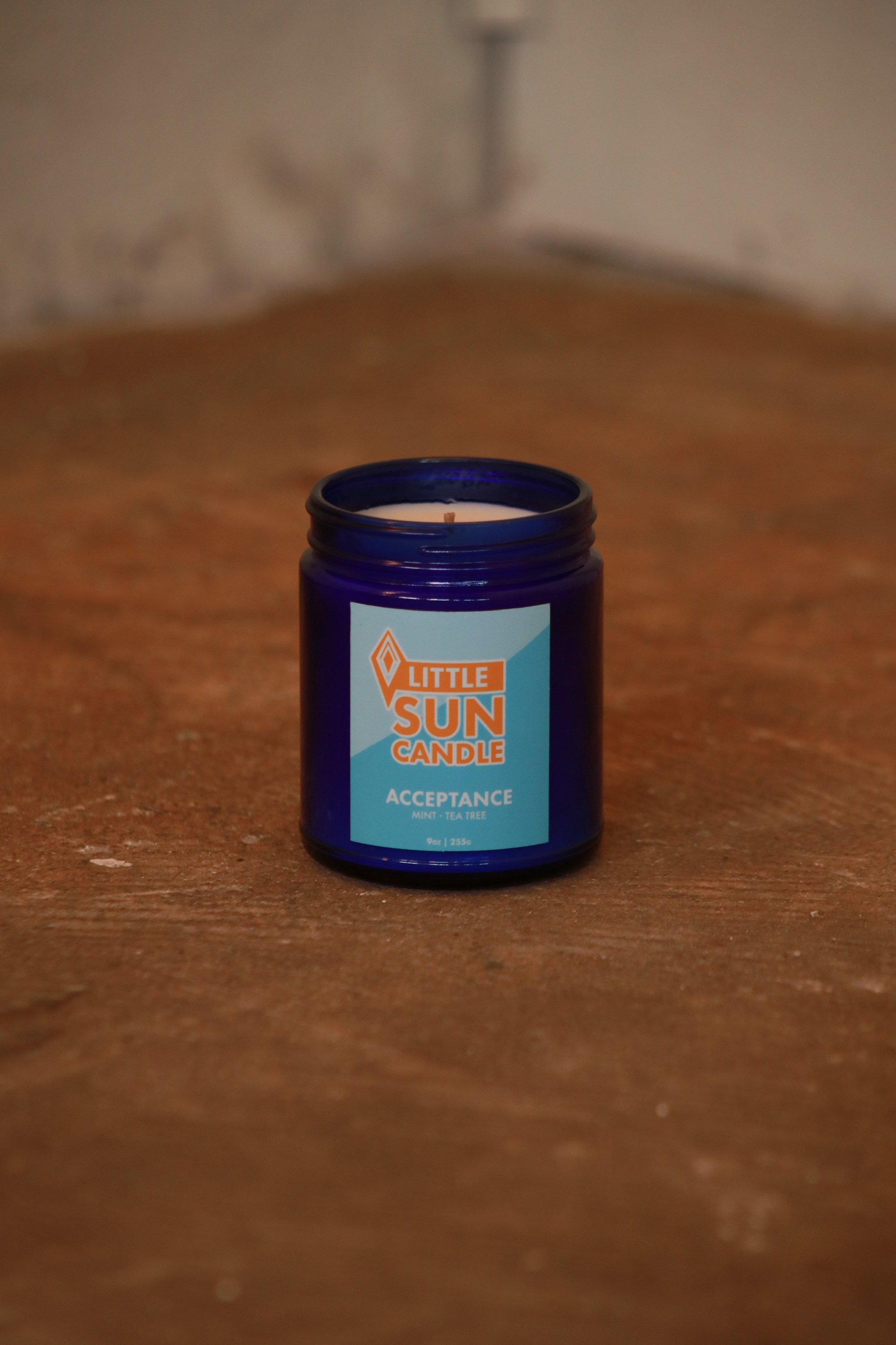 ACCEPTANCE Mint Tea Tree Candle Meditation Candle Funky Etsy