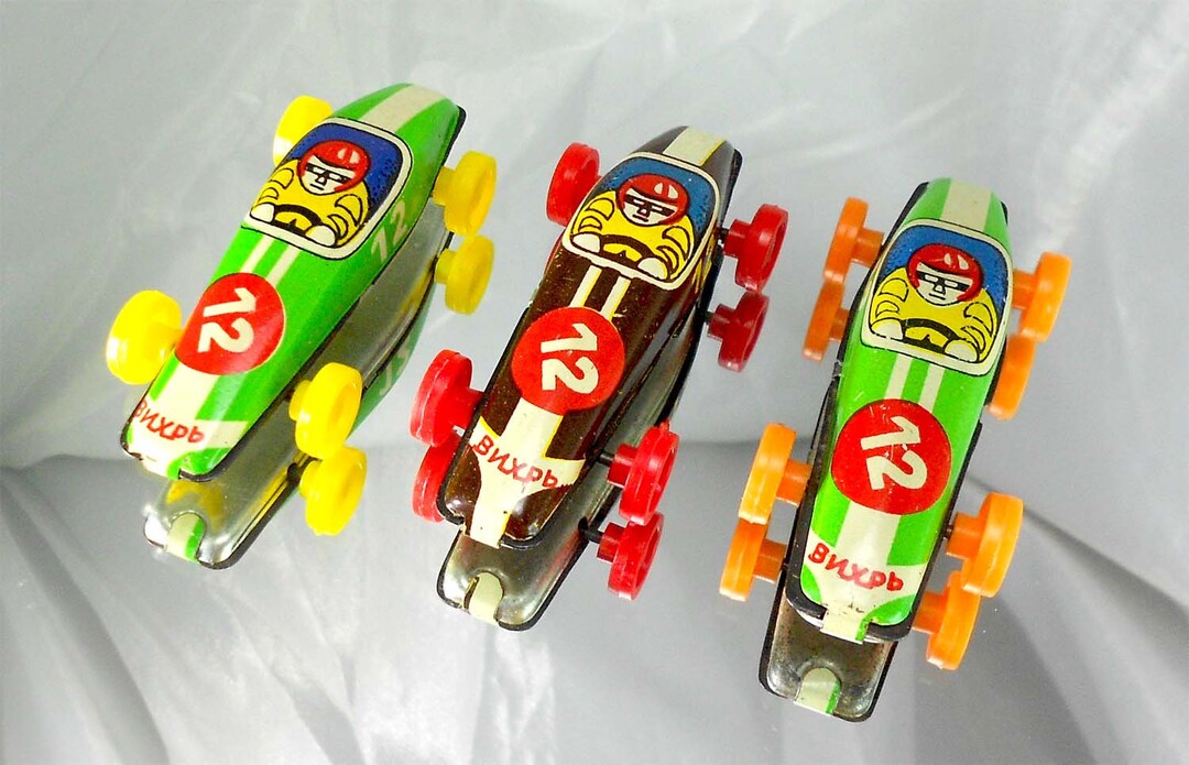 Metal Racing Cars vortex 12soviet Metal Toy - Etsy