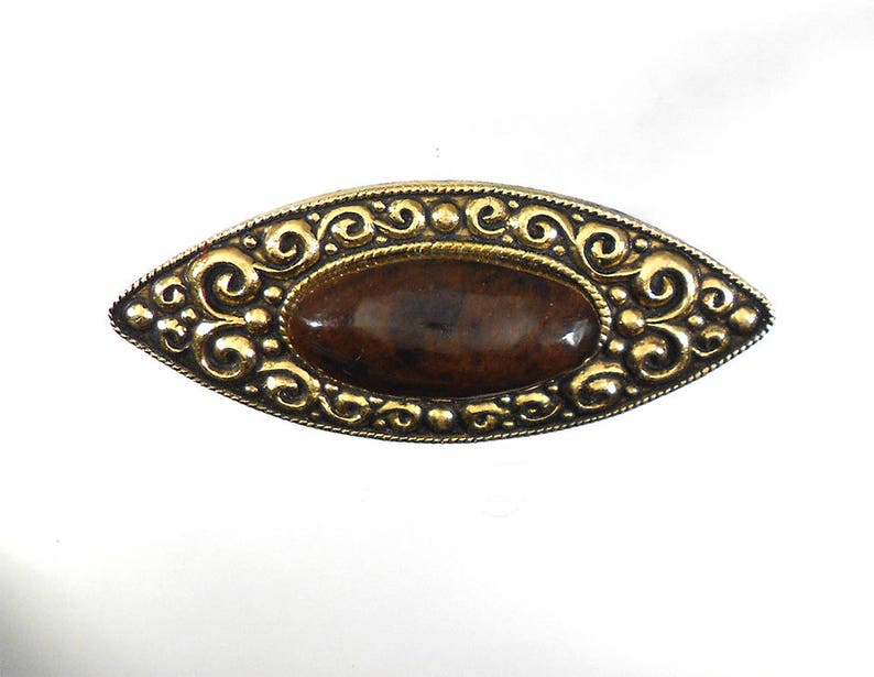 1960s vintage brooches of the USSR brown brooch jewelry elongated brooch jewelry retro brooch art nouveau brooches deco vintage ornaments