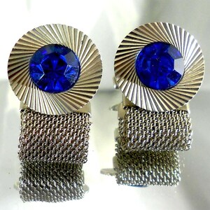 Vintage cufflinks of the 1970s. cufflinks Ancient silver color cufflinks. Vintage Cufflinks cufflinks Mens