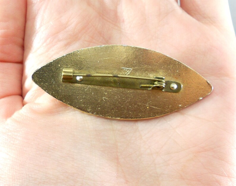 1960s vintage brooches of the USSR brown brooch jewelry elongated brooch jewelry retro brooch art nouveau brooches deco vintage ornaments