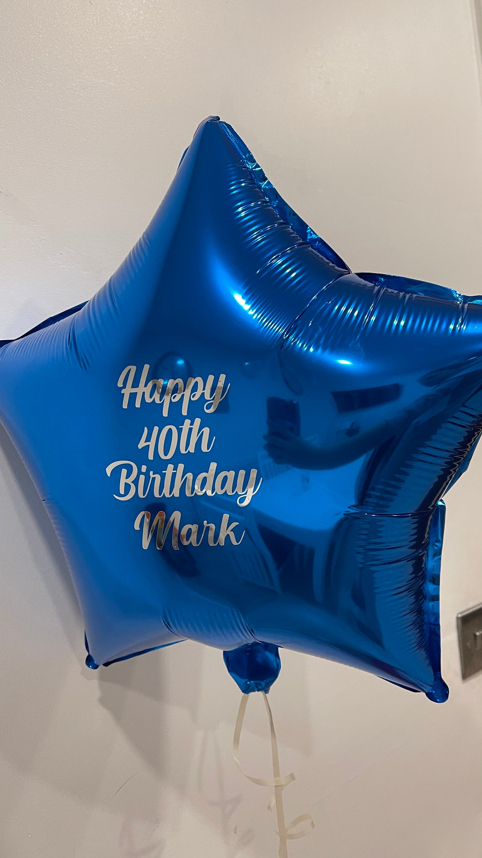 Personalised balloon stickers Made for 18 Balloons Etsy