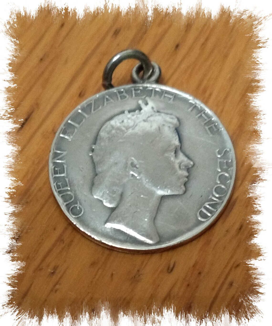 Paul Vincze Elizabeth II Silver Pendant Etsy