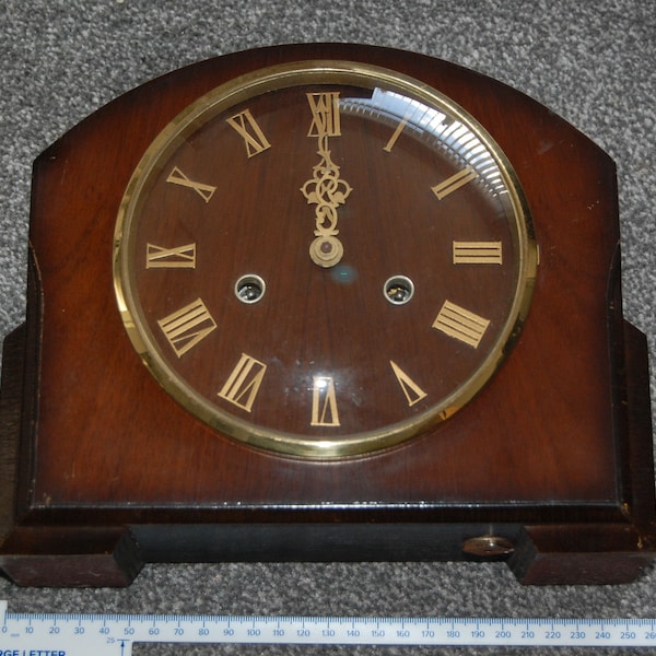 Vintage 'SMITHS'  Mantle piece Clock 8 day chimer