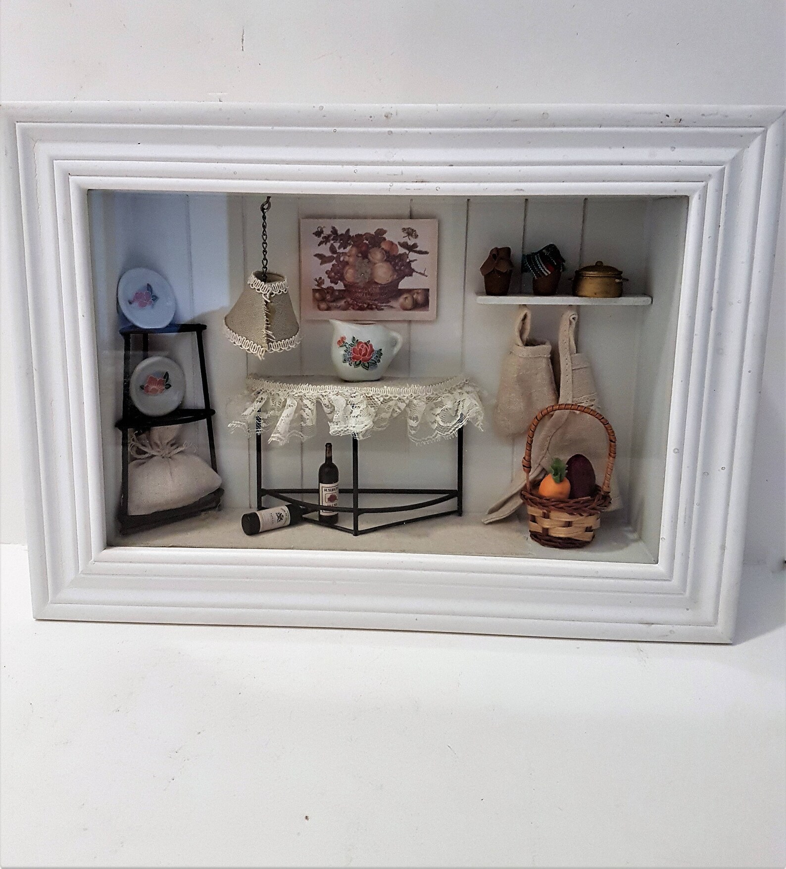 Country Living Shadow box Kitchen themed. Etsy