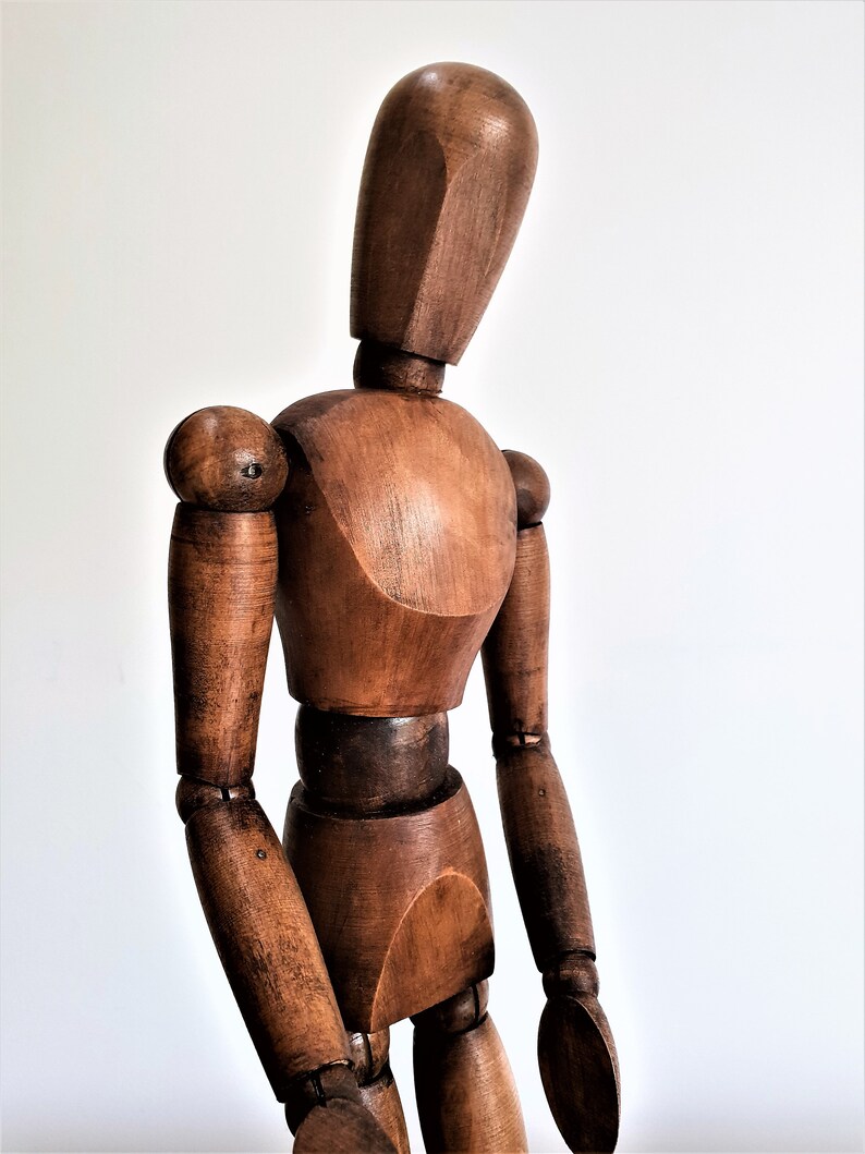 RARE French articulated Artist's mannequin wooden doll Etsy