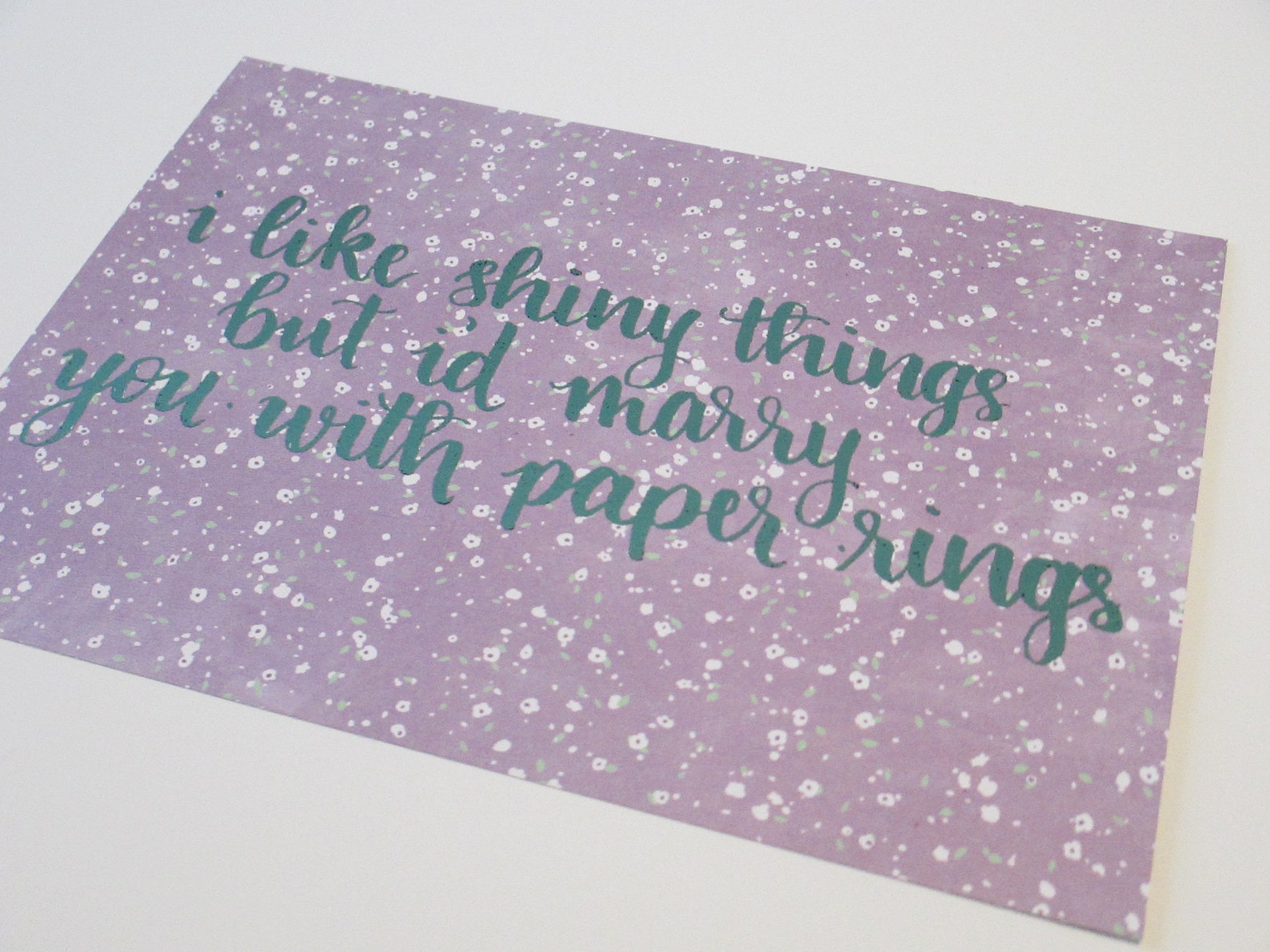 Paper Rings Taylor Swift Lyrics Print Etsy