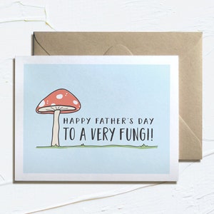 Zeer schimmels! -Afdrukbare Vaderdagkaart, Instant Download, Papakaarten, Paddestoel, Schimmels, Woordspelingen, Grappig, E-Card