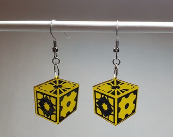 Puzzle Box Earrings