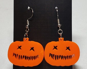 Trick r Treat Pumpkin Earrings