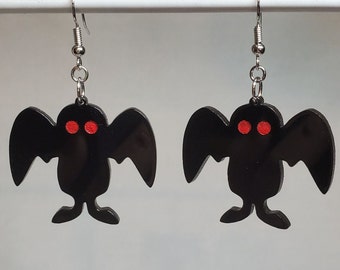 Mothman Earrings