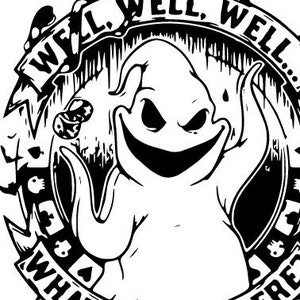 Two Oogie SVGs, 2 Versions Digital File **Not Recommended For Small Decals**