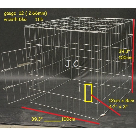 5 Rooster cages/rooster cage 5pkrascaderos 1 meter x 1 Etsy
