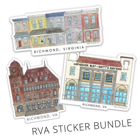Custom Printed Small Stickers in Richmond