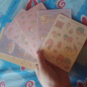 Sanrio Little Twin Stars Set C Sticker Bogen Lot