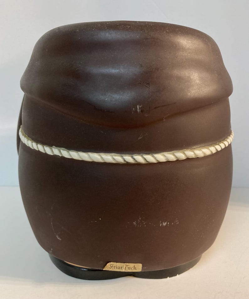 Friar Tuck Monk Goebel West Germany K29 Toes Showing Cookie Jar & Cover ...
