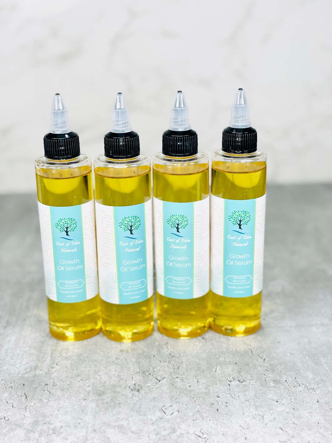 Hair Growth Oil Bulk Prefect for Hair Loss, Receding Hair Line, Balding, 4 Bottle Bottle Etsy