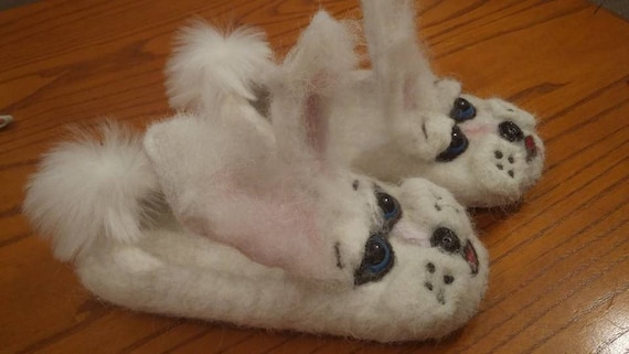 samoyed slippers