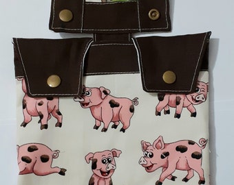 Little piglets. Catheter leg bag cover (+ options)
